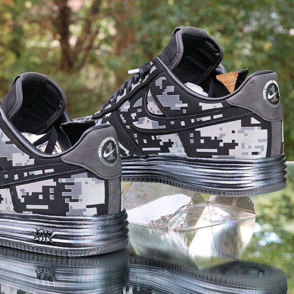 Nike Lunar Force 1 Digi Camo Black - Picture 12 of 14